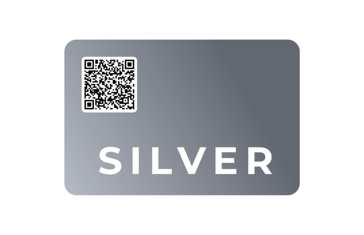 Silver card