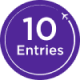 10 Competition Entries Icon