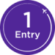 1 Competition Entry Icon